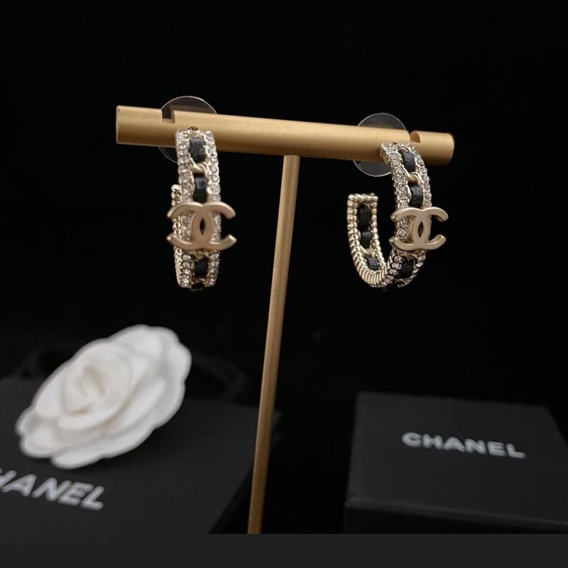 Ch*el earrings